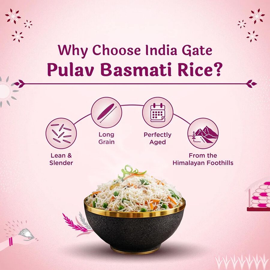 Pulav Pure Basmati Rice, , large