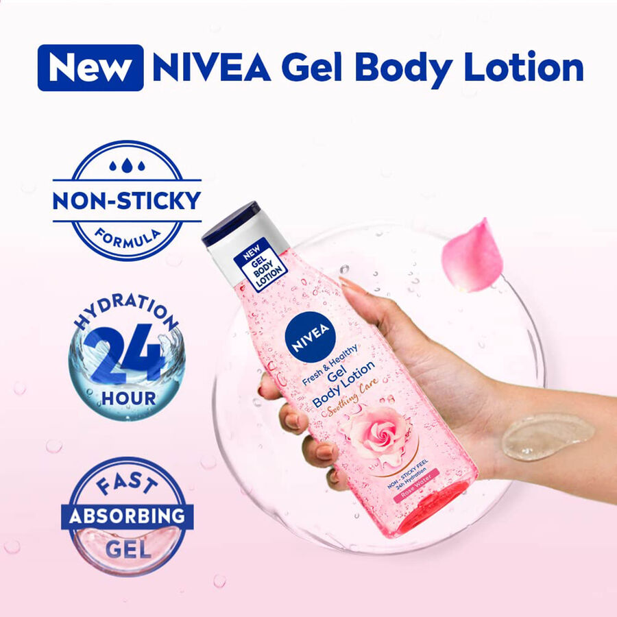 Essentials Rose Gel Body Lotion, , large image number null