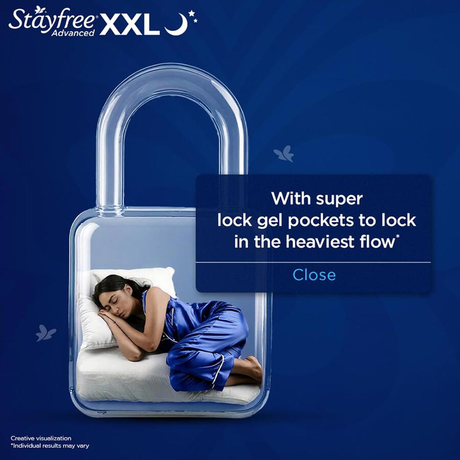 Advanced All Night Ultra-Soft with Wings Pads XXL, , large