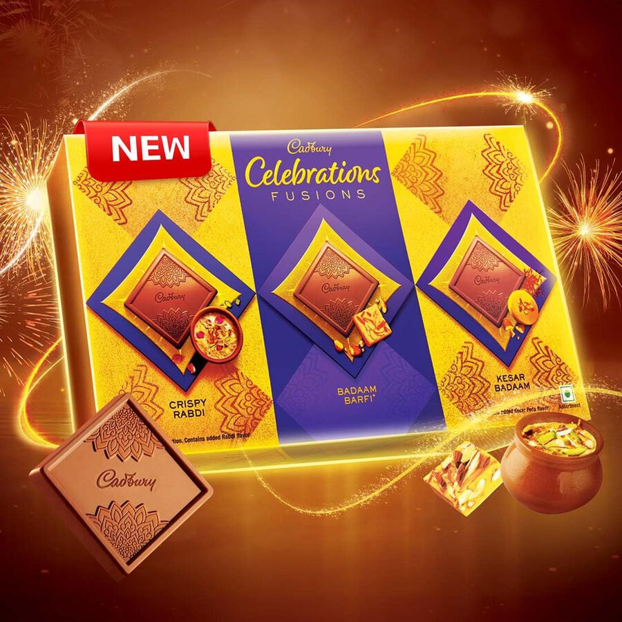 Celebrations Choco Mithai Squares, , large