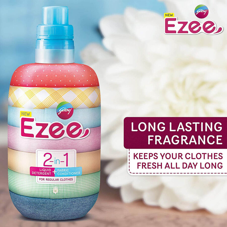 Ezee 2-in-1 Liquid Detergent + Fabric Conditioner, , large image number null