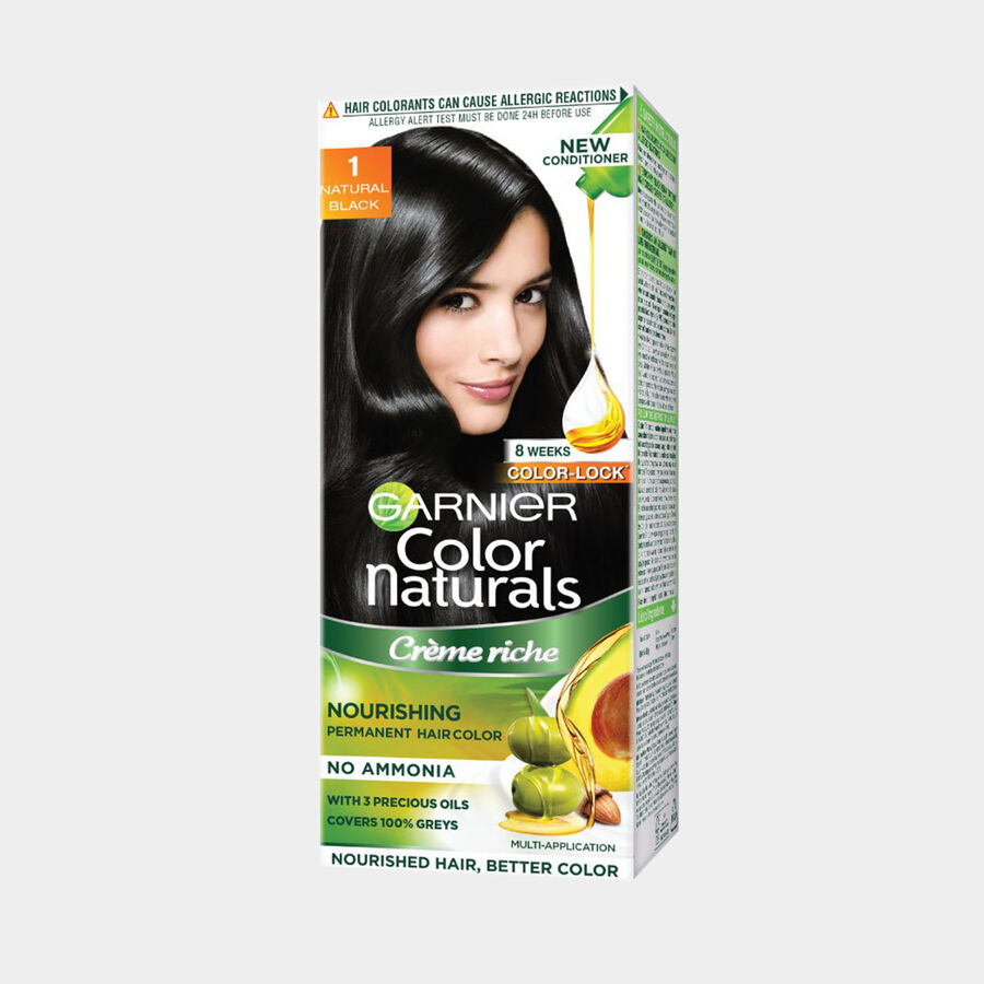 Natural Black Hair Colour Shade 1, , large image number null
