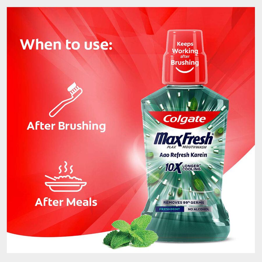 Fresh Mint Mouthwash, , large image number null