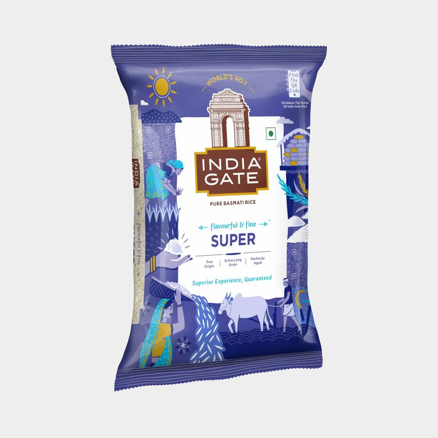 Super Basmati Rice / Chawal, 1kg, , large