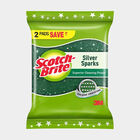 Silver Sparks Scrub Pad, , small image number null