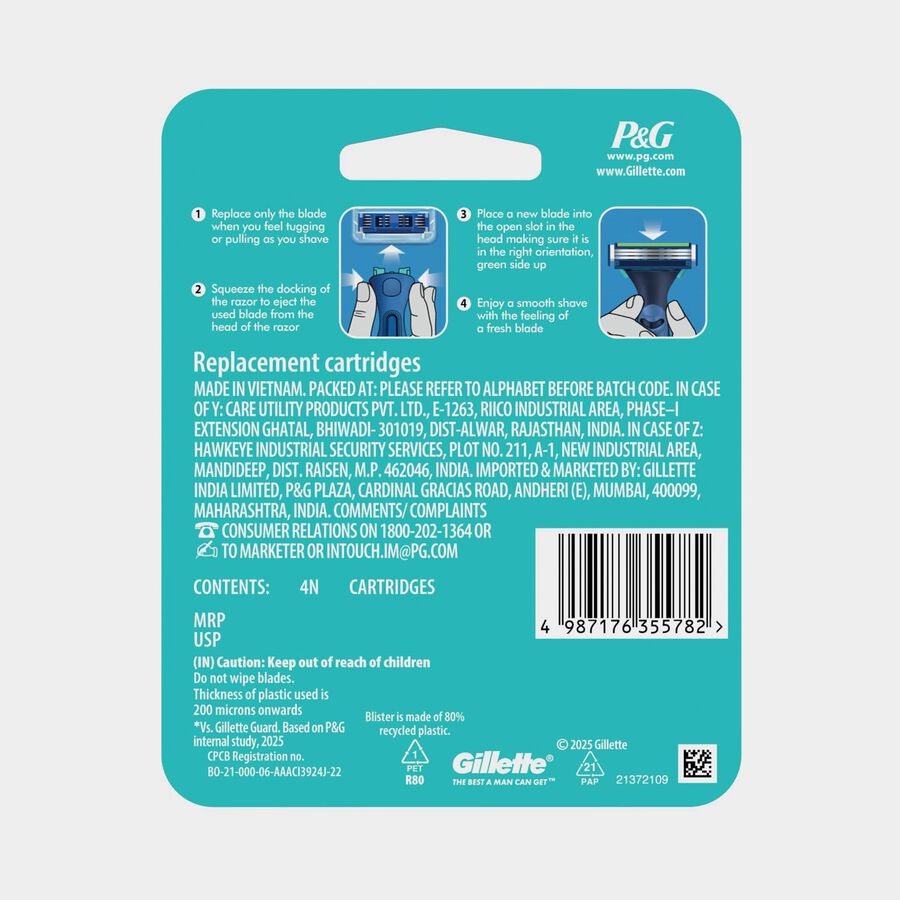 Gillette Guard 3 in 1 Cartridge, , large