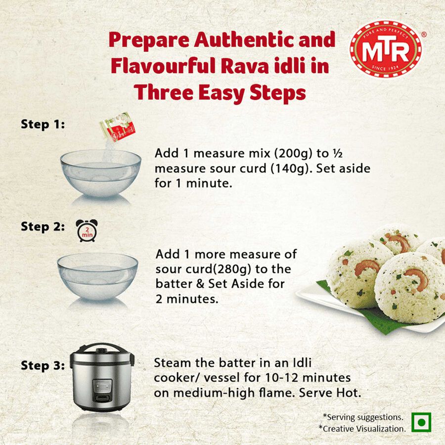 Rava Idli Mix, , large image number null