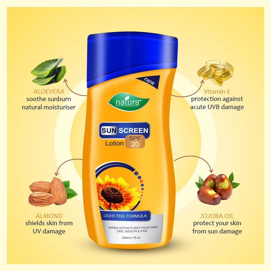 SPF 20 Sunscreen Lotion, , large image number null