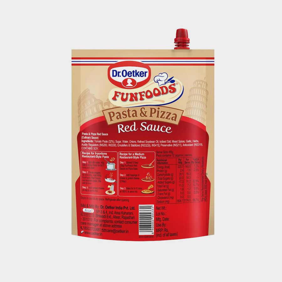 FunFoods Pasta & Pizza Red Sauce, , large image number null