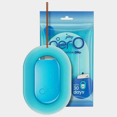 Hanging Car Air Freshner - Cool Aqua