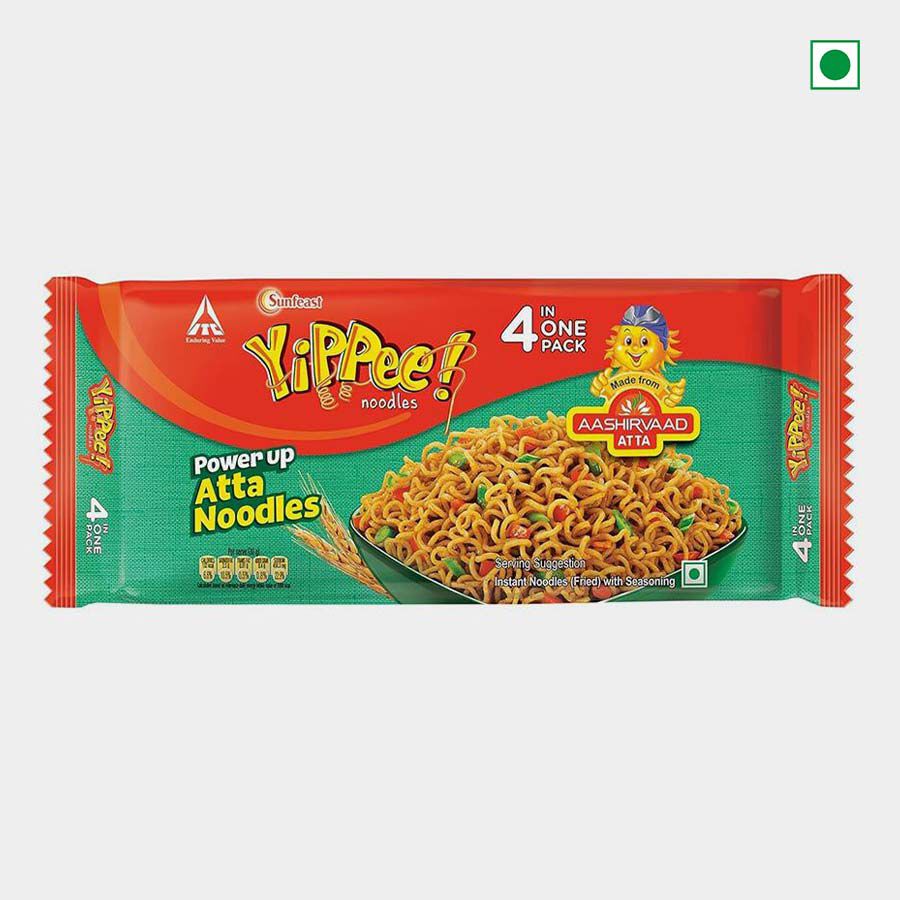 Yippee Power Up Atta Noodles, , large image number null