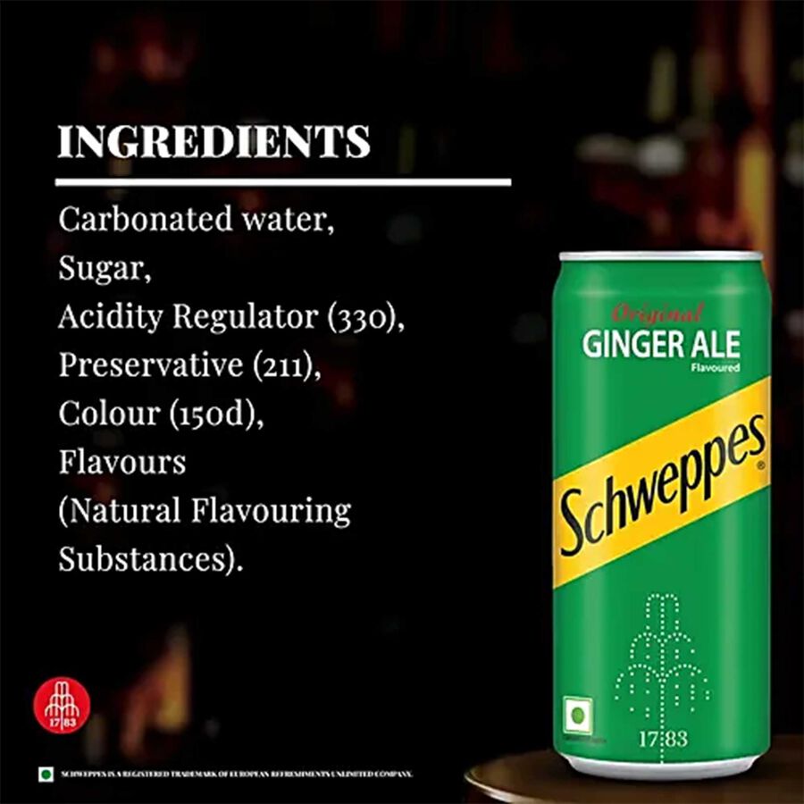 Original Ginger Ale Flavoured Soft Drink, , large image number null