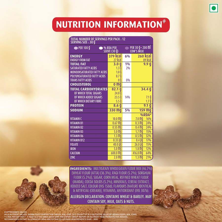 Moon & Stars Choco Cereals, , large image number null