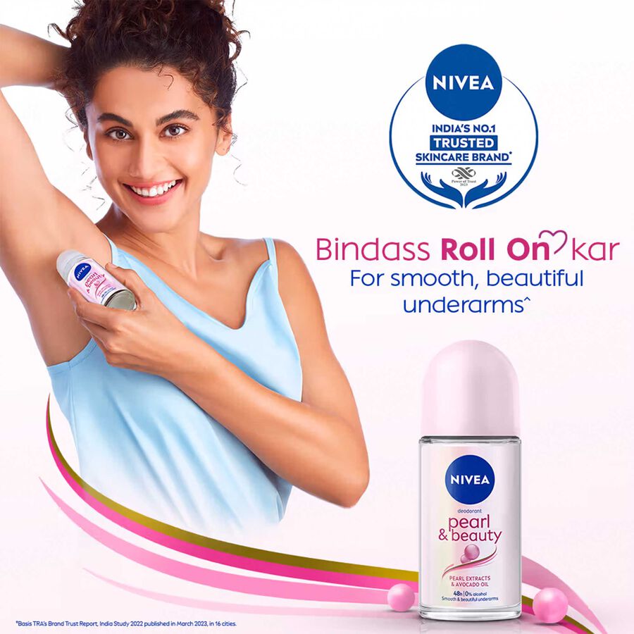 Women Deodorant Roll On - Pearl & Beauty, , large image number null