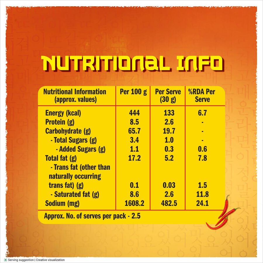 Yippee! Korean Spicy Kimchi Style, Veg Korean Noodles, , large