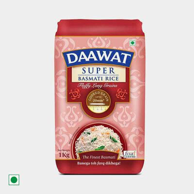 Super Basmati Rice, 1kg