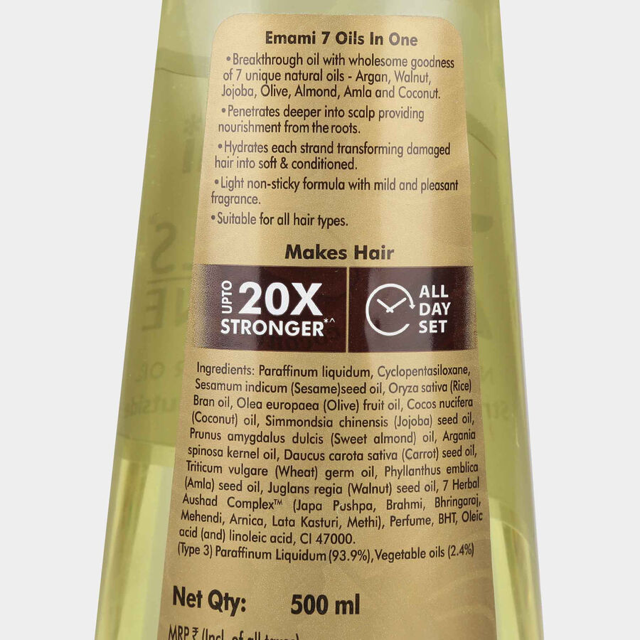 7 In 1 Hair Oil, , large image number null