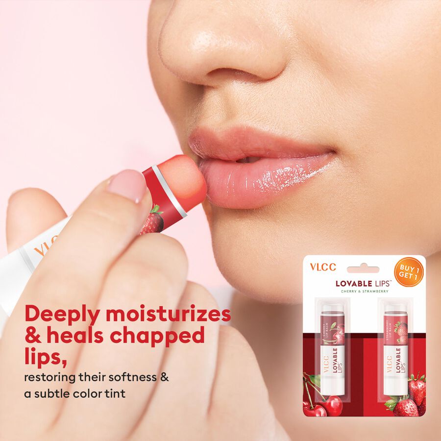 Roll On Lip Balm - Cherry, , large