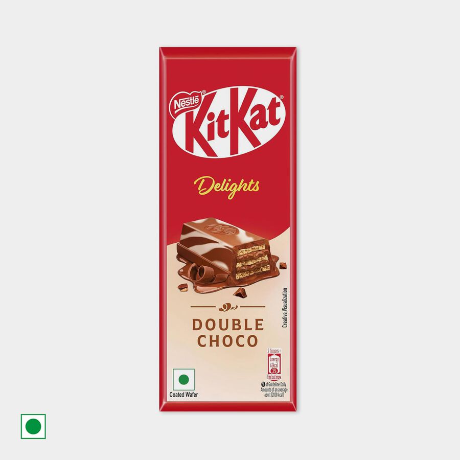 KitKat Delights Double Choco Coated Wafer Bar, , large