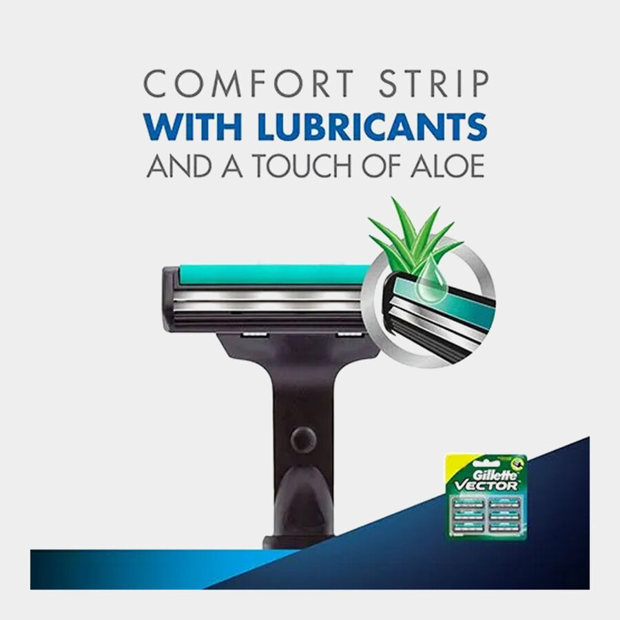 Vector Plus Shaving Cartridge, , large image number null