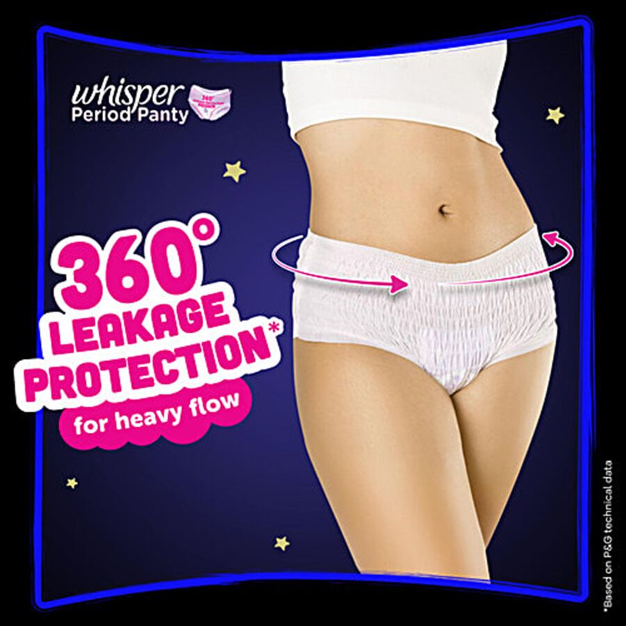Super Absorbent Period Panty M-L, , large