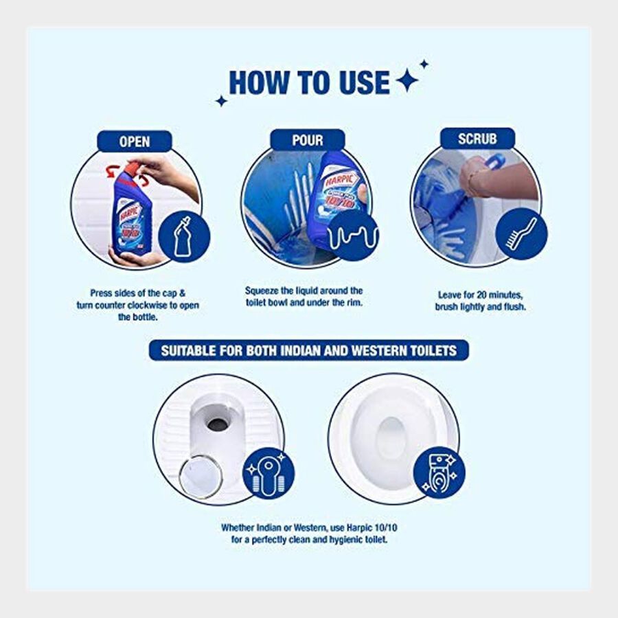 Blue Toilet Cleaner, , large image number null