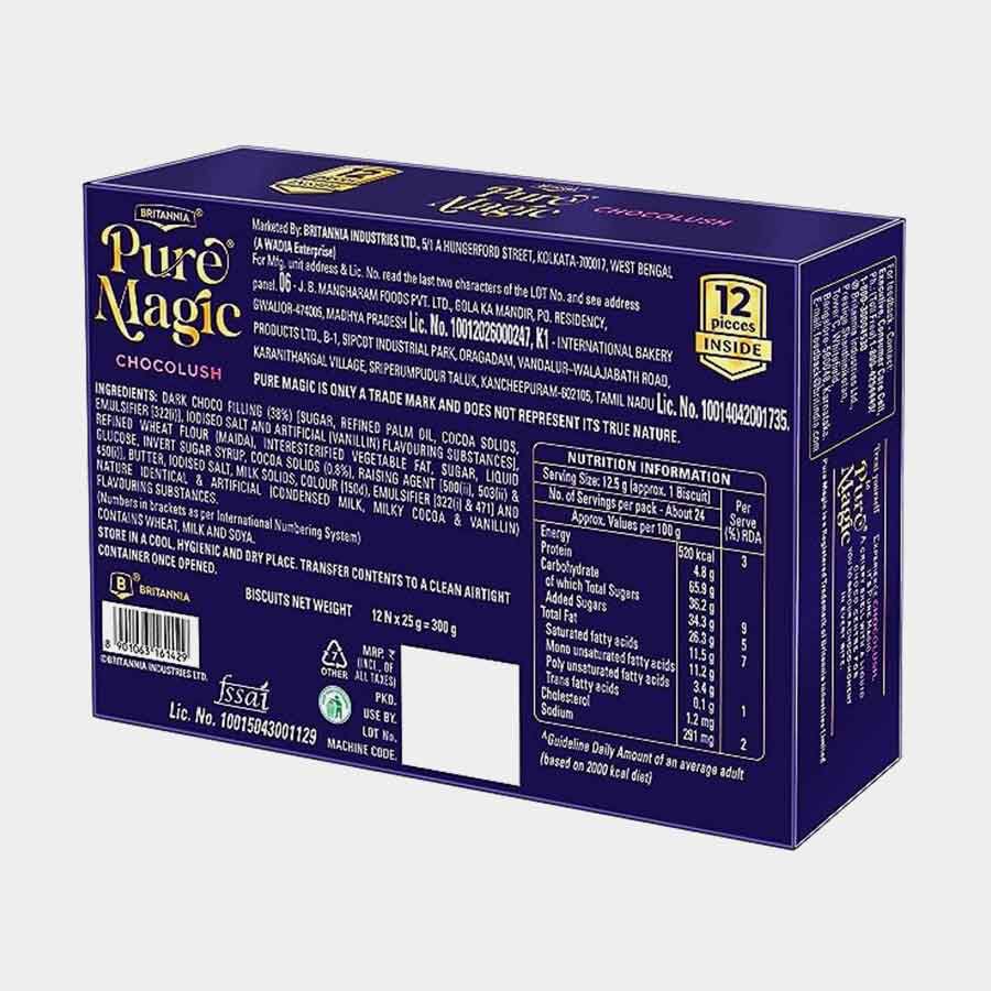 Pure Magic Chocolush Biscuits Gift Pack - 300g, , large image number null