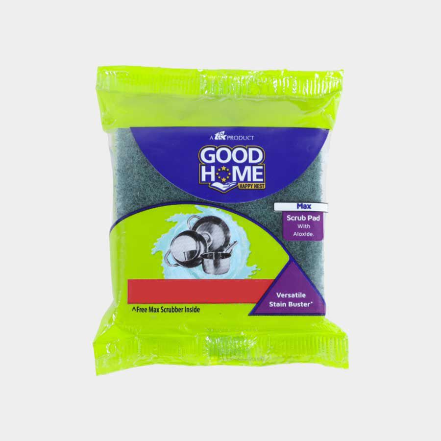 Scrub-O-Max Antibacterial Scrub Pad, , large image number null