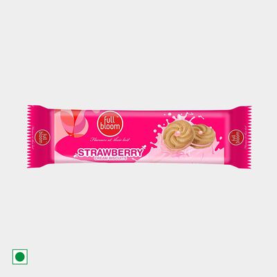 Cream Strawberry Biscuits