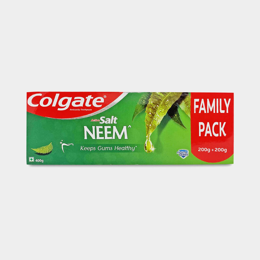 Active Salt Neem Toothpaste , , large image number null