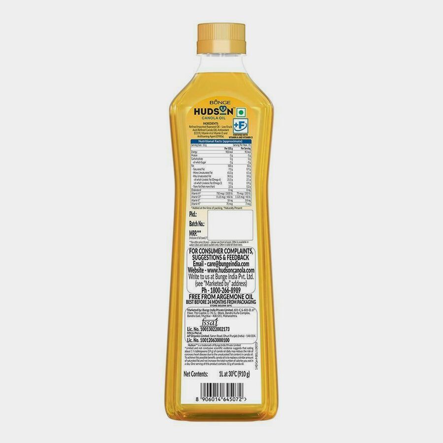 Canola Oil, 1 L, large