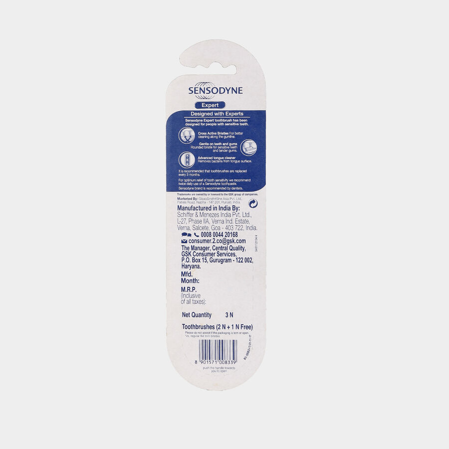 Sensitive Premium Expert Tooth Brush , , large image number null