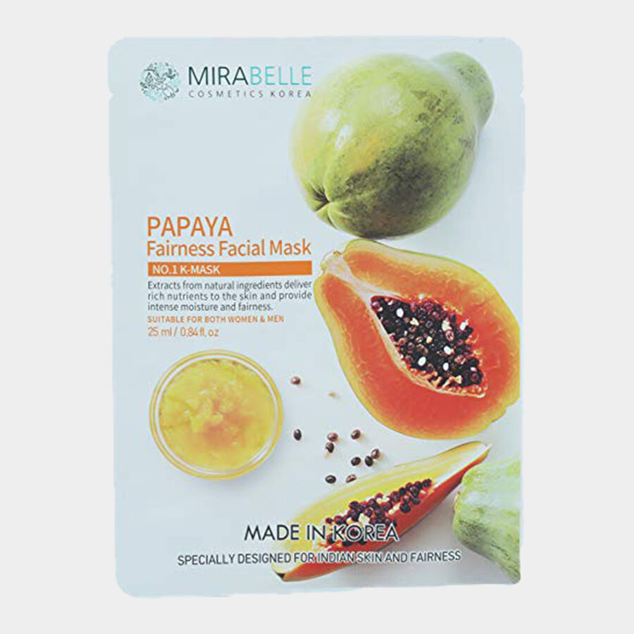 Fairness Facial Mask, Papaya, , large image number null