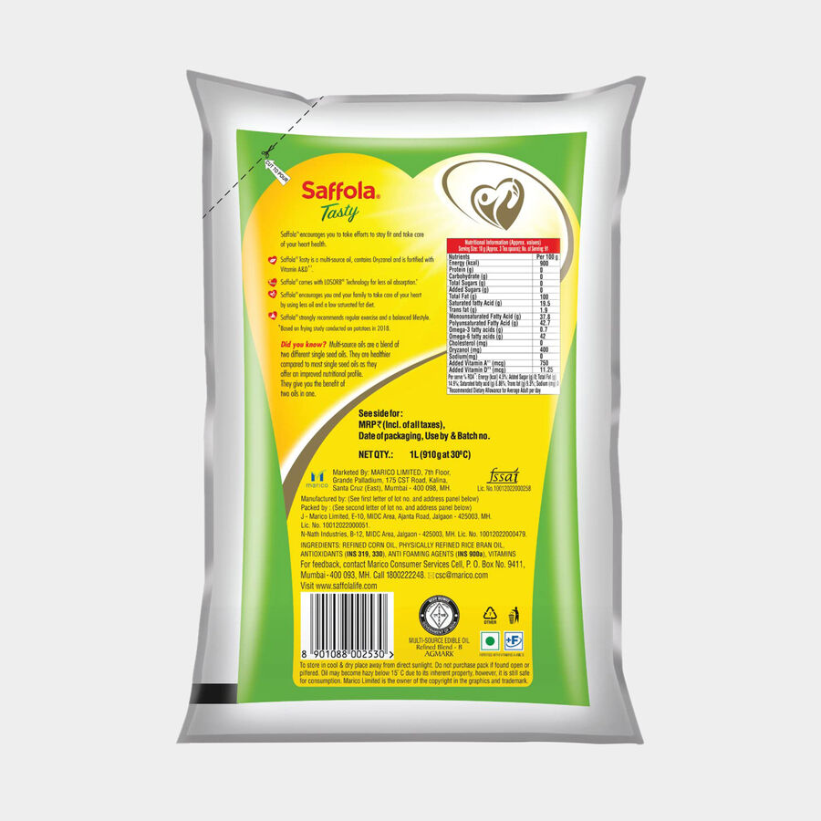 Corn And Safflower Seed Blend Oil, , large image number null