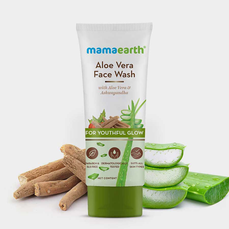 Facewash - Aloevera, 100 ml, large