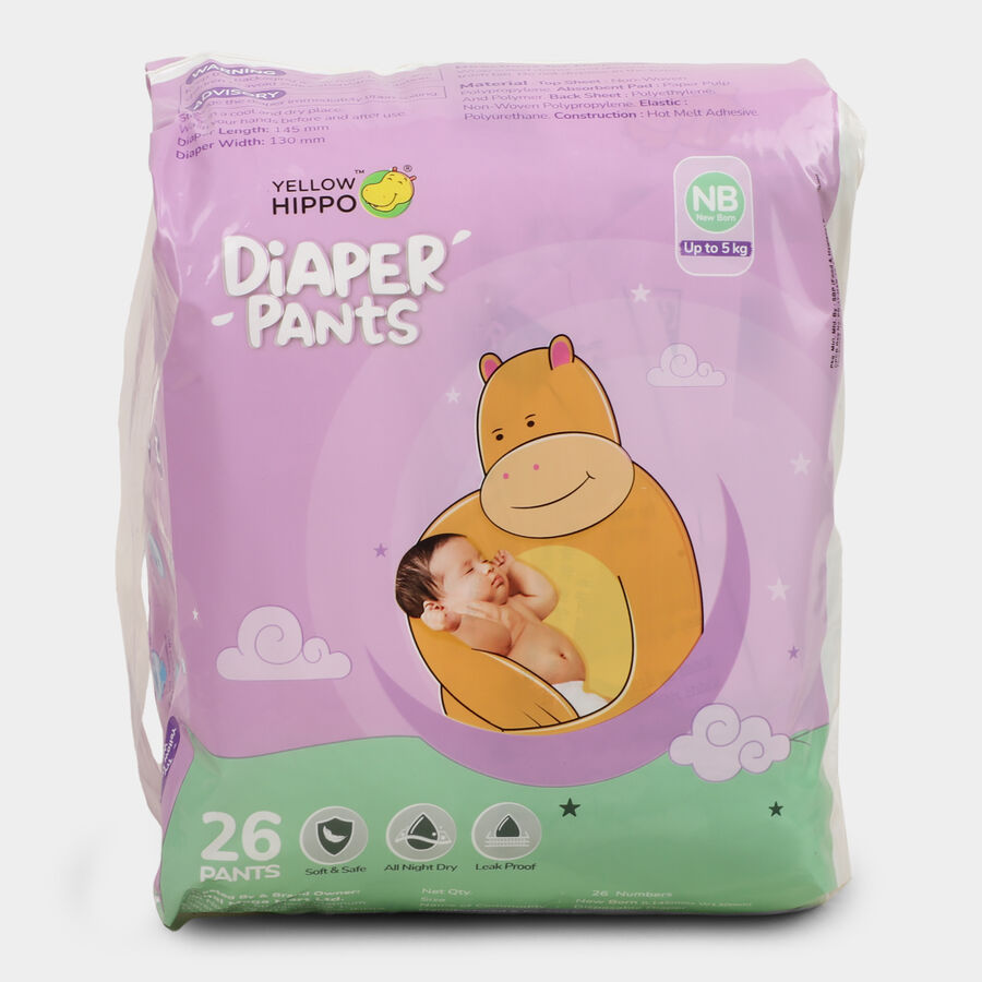 Baby Diaper (New Born, 26 Pants), , large image number null