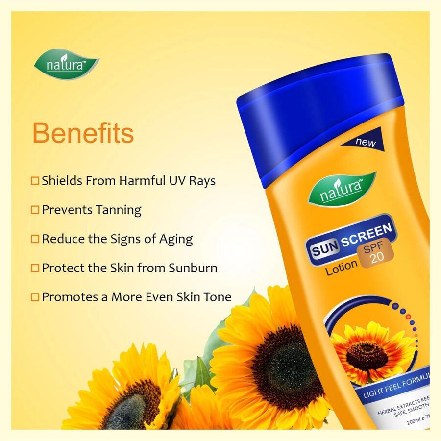 SPF 20 Sunscreen Lotion, , large image number null