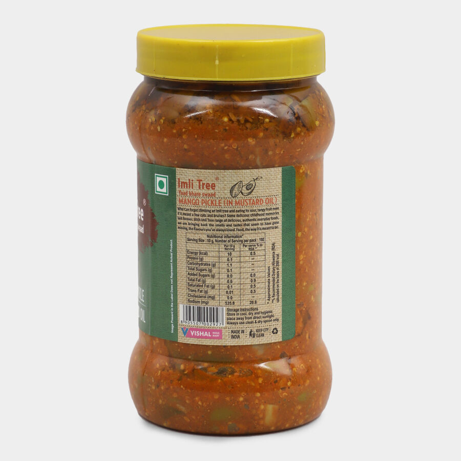 आम का अचार, सरसों के तेल में, 1 किलो, large image number null