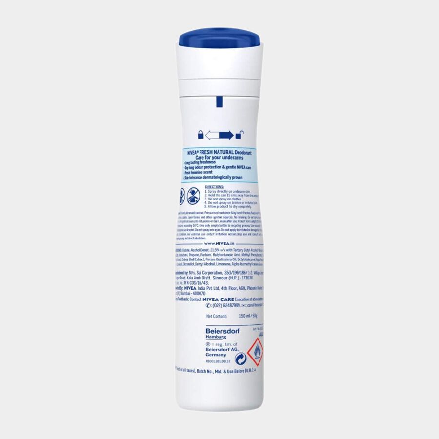 Fresh Natural Body Spray, , large image number null