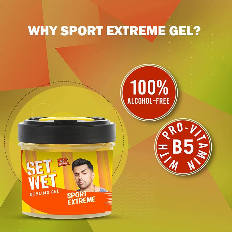Set Wet Hair Styling Gel - Sport Expreme | Vishal Mega Mart India