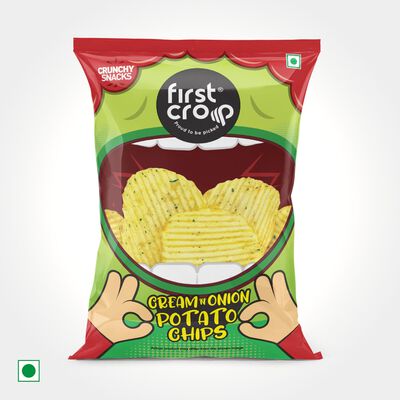 Cream & Onion Potato Chips