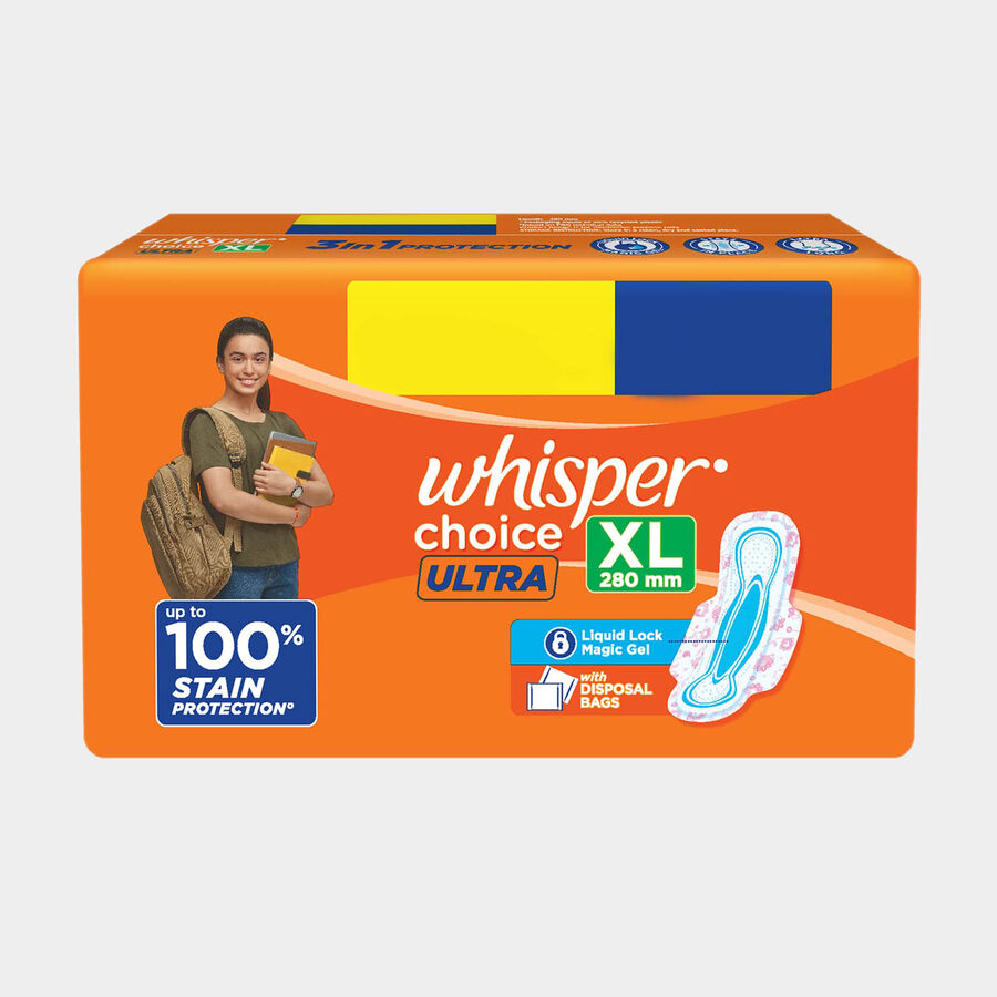 Choice Ultra XL Sanitary Pad, , large image number null
