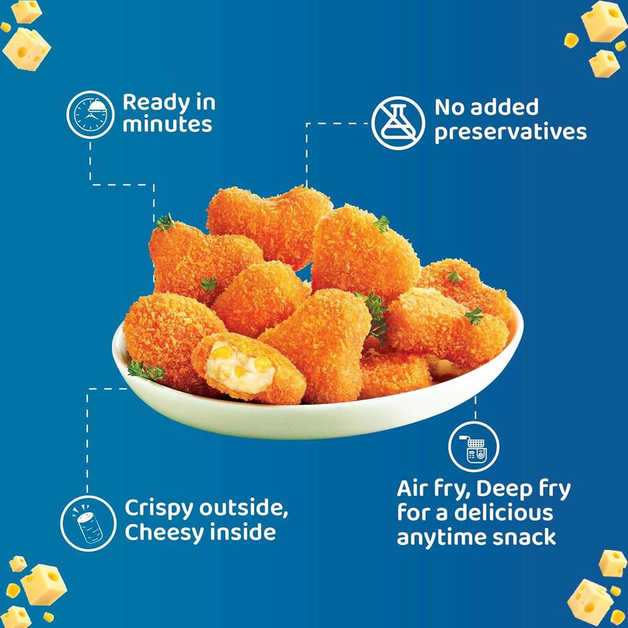 Yummiez Cheese Corn Nuggets, , large