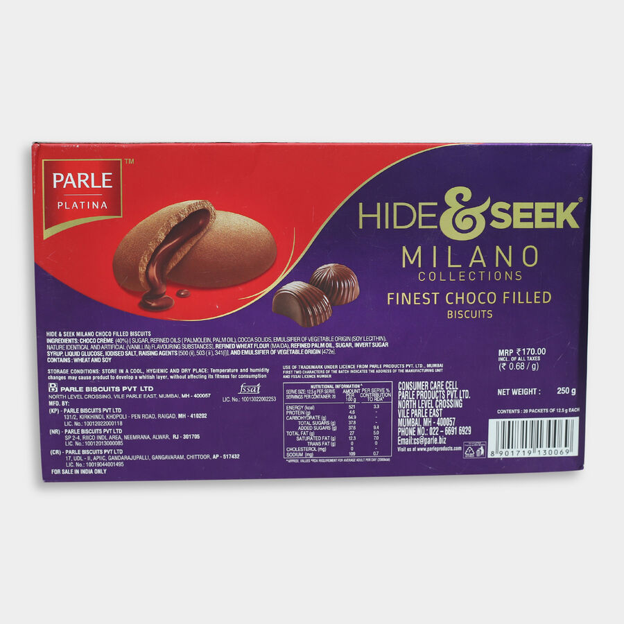 Milano Choco Delight Biscuits, , large image number null
