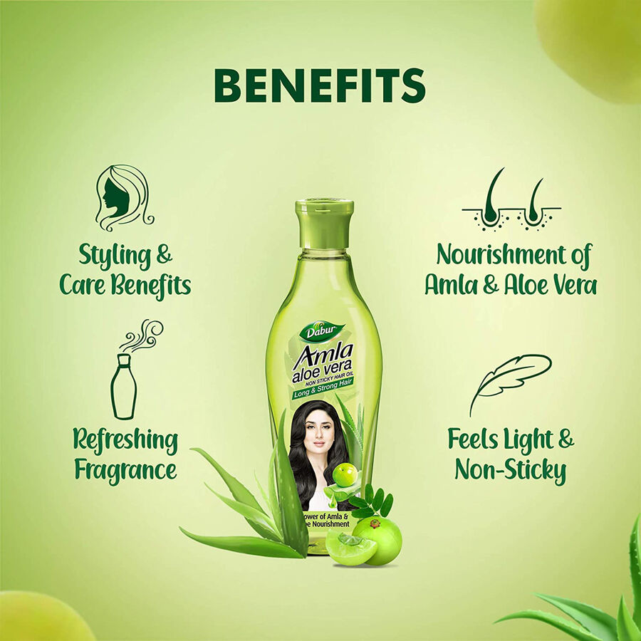 Amla Aloevera Hair Oil, , large image number null