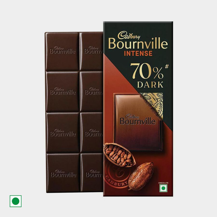 Bournville Intense 70% Rich Dark Chocolate, , large