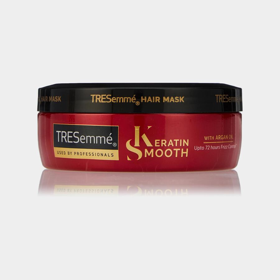 Keratin Smooth Hair Mask 100ml, with Argan Oil, , large