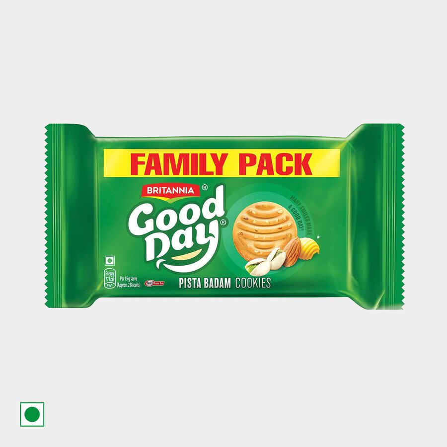 Good Day Pista Badam Biscuit, , large image number null