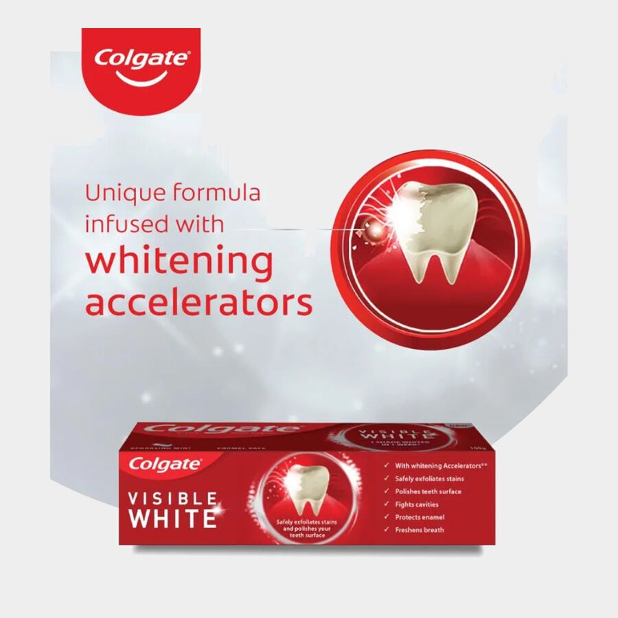 Visible White Tooth Paste, , large image number null