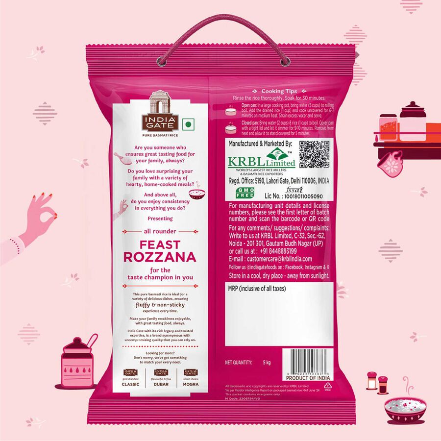 Rozana Basmati Rice / Chawal, , large image number null
